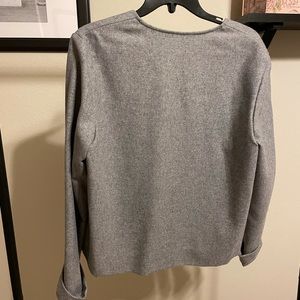 COS Blouse with Deep V Back